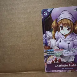 One Piece TCG English OP08-067 Charlotte Pudding Alt Art Parallel (A2) - Image 5