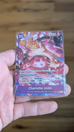 One Piece TCG Charlotte Linlin OP11-073 Alternate Art A Fist of Divine Speed - Image 1