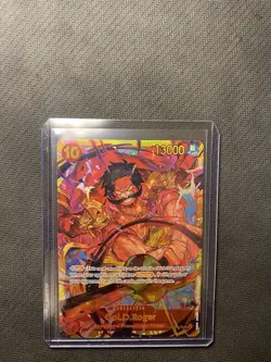 Gol D Roger OP09-118 SEC Secret Rare Emperors In The New World One Piece NM - Image 4