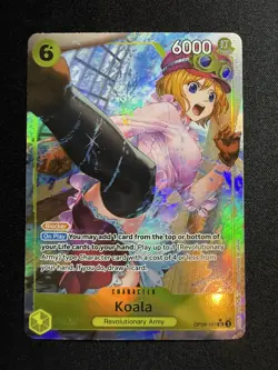 Koala OP09-103 Alternate Art Emperors in the New World One Piece TCG NM English - Image 1