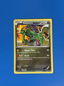 Rayquaza (11/20) - Dragon Vault, Rare Stamped Holo, 2012 Pokemon Card - Image 1