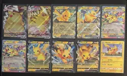 Pokemon Pikachu Lot Of 10 Promo And Alt Cards See List - Image 1