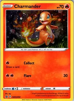 Charmander - Promo SWSH: Sword & Shield Promo Cards SWSH092 NM - Image 1