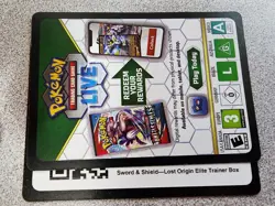 Lost Origin Elite Trainer Box Code Card - Image 1