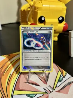 Pokemon Gengar Spirit Link XY Phantom Forces Holo Trainer Card 95/119 - Image 1