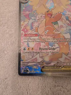 Pokemon Mega Dragonite EX Full Art Holo Card 290/217 ASC Pokemon TCG - Image 5