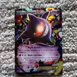 Gengar EX Promo Holo 170 HP Pokemon Card 034/119 - Image 1