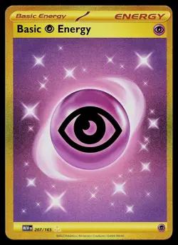 Pokemon Card - Basic Psychic Energy 151 207/165 Hyper Rare 2023 - Image 1