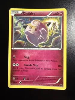 Clefairy 81/122 Common BREAKpoint Pokemon Card - Image 1