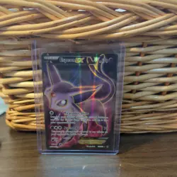 Espeon EX Full Art Ultra Rare Pokemon Card 117/122 Breakpoint NM - Image 1