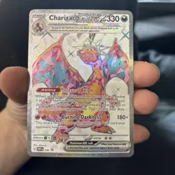 Charizard EX 056 Scarlet & Violet Promo Card NM - Image 1