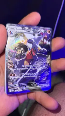 Cynthia's Garchomp ex 232/182 Sv10 Destined Rivals Holo 330 HP Stage 2 Rare Card - Image 2