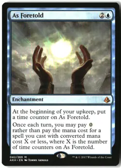 MTG As Foretold [AKH - 42] LP 2-55 - Image 1