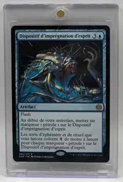 Mindsplice Apparatus ONE 63 NM Magic The Gathering Rare French Card - Image 1