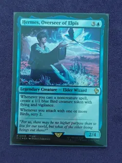 Hermes, Overseer of Elpis (Surge Foil) #36 (NM) Final Fantasy FIC Magic MTG - Image 1