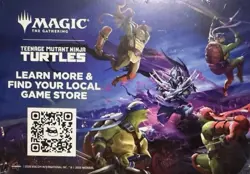Magic the Gathering Teenage Mutant Ninja Turtles 3 Booster Packs Digital Code - Image 1
