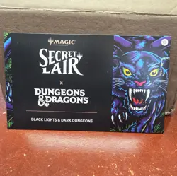 Black Lights & Dark Dungeons - NON-FOIL - Secret Lair x D&D MTG Magic - PRESALE - Image 1