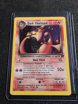 Pokemon TCG Dark Charizard #4 Holo Team Rocket *PLEASE SEE PHOTOS* - Image 1