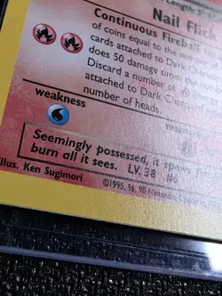 Pokemon TCG Dark Charizard #4 Holo Team Rocket *PLEASE SEE PHOTOS* - Image 5