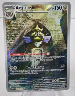 Pokemon Aegislash 210/182 SV04 Paradox Rift Holo Pokemon TCG Scarlet & Violet - Image 1
