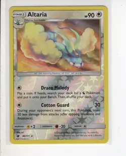 ALTARIA CRIMSON INVASION SET RARE REVERSE-HOLO FOIL POKEMON CARD 80/111 NM/M - Image 1