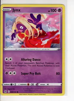 JYNX LOST ORIGINS SET POKEMON CARD 068/196 VG - Image 1