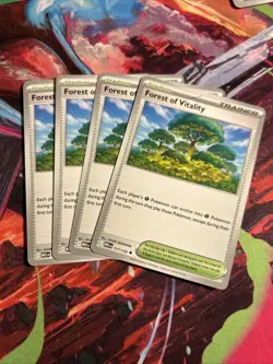 4x Forest of Vitality Playset | Pokemon TCG Mega Evolution 117/132 | NM - Image 1