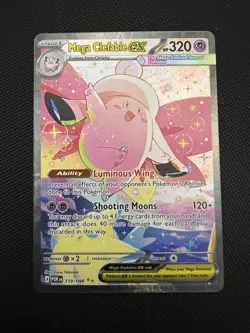 Pokemon Mega Clefable EX SIR 119/88- Perfect Order NM Near Mint Well Centered - Image 1