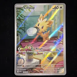 Lillipup - 154/86 - SV: White Flare - Illustration Rare - Pokemon TCG 2025 - Image 1
