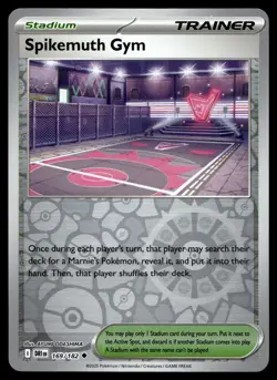 SPIKEMUTH GYM 169/182 UNCOMMON DESTINED RIVALS POKEMON - Image 1