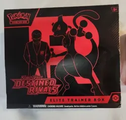 Pokemon TCG Destined Rivals ETB Elite Trainer Box Sealed - Image 1