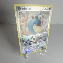LP Pokemon TCG Snorlax 033/111 League Promo Reverse Holo Basic 100HP English - Image 2