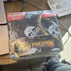 Pokemon Mega Evolution Box English Promo Card Sealed Trading Card Game - Image 1