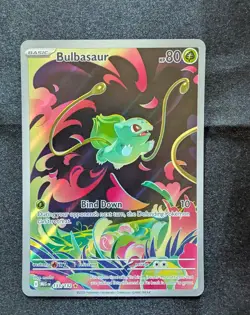 Pokemon TCG Bulbasaur 133/132 Mega Evolutions IR NM/NM+ w/ **FREE SHIPPING** - Image 1