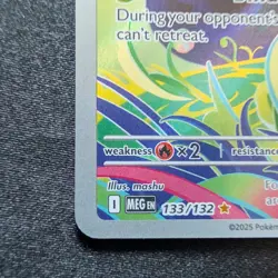 Pokemon TCG Bulbasaur 133/132 Mega Evolutions IR NM/NM+ w/ **FREE SHIPPING** - Image 5