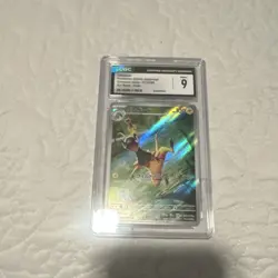 Pokemon Heliolisk CGC 9 Art Rare Holo Crimson Haze Japanese Card 073/066 2024 - Image 1