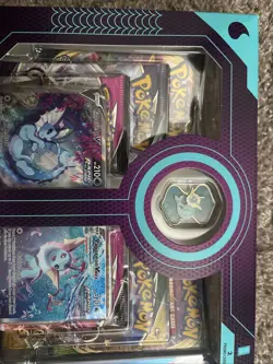 Pokemon TCG Vaporeon VMAX Premium Collection Box Evolving Skies, New/Sealed - Image 2