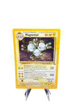1999 Pokemon Magneton Holo Rare Fossil 11/62 - Image 1