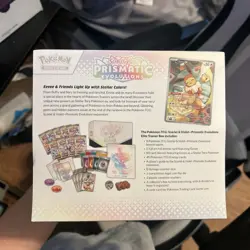 Pokemon Prismatic Evolutions Elite Trainer Box ETB Sealed - Image 3