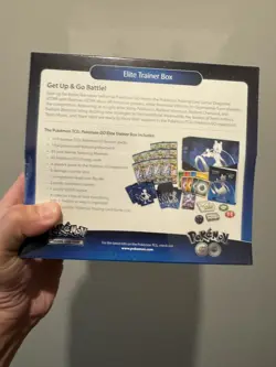 Pokemon Go Elite Trainer Box ETB Sealed /w Tear in Photo Shops fast - Image 3