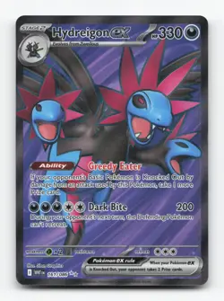 Pokemon TCG - Hydreigon ex - 161/086 161/086 NM Holo Ultra Rare SV: White Flare - Image 1