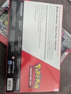 Pokemon White Flare Binder Collection And Poster Collect Lot Of 2 Bundles Sealed - Image 2