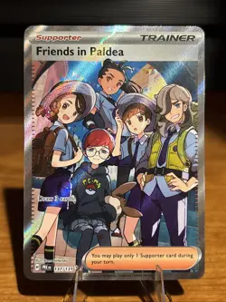 🔥Pokemon TCG-Friends in Paldea-137/131-Sv: Prismatic Evolutions-Full Art-M/NM🔥 - Image 1