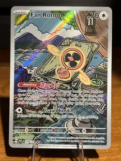 Pokemon Fan Rotom 250/217 IR Ascended Heroes Evolution NM English Pokemon TCG - Image 1
