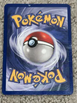 Pokemon Fossil Gengar 20/62 Unlimited Non Holo Rare HP / Damaged 1999 WOTC - Image 2