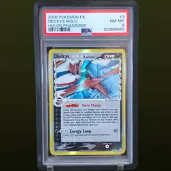 2006 POKEMON EX HOLON PHANTOMS DEOXYS HOLO 3/110 PSA 8 NM-MT - Image 1