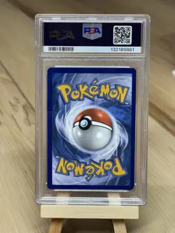 Pokemon Espeon & Deoxys GX SM240 Black Star Promo Tag Team PSA 8 NM/Mint - Image 2