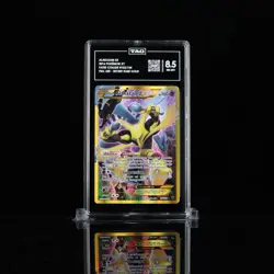 Pokemon Alakazam EX Ultra Rare Full Art Holo Fates Collide 125/124 TAG 9 - Image 1