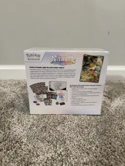 Pokemon Prismatic Evolutions Elite Trainer Box ETB New Sealed #2 - Image 3