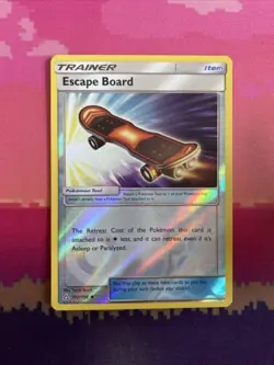 Pokemon Card Escape Board Ultra Prism Reverse Holo Uncommon 122/156 Near Mint - Image 1